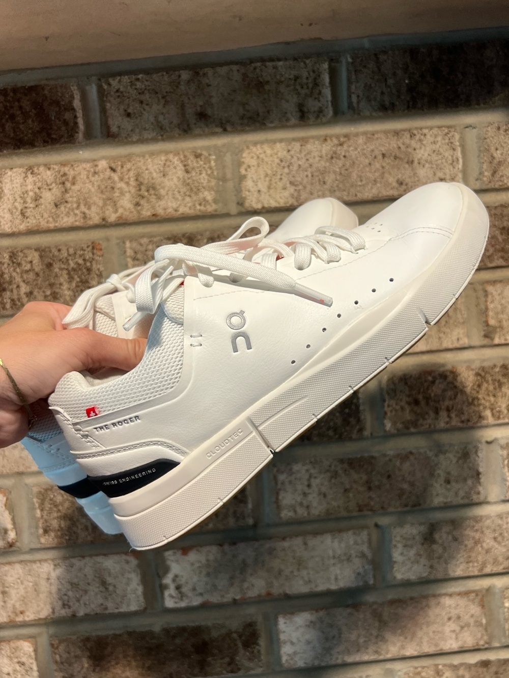 On Running The Roger Advantege "White Spice" sneakers